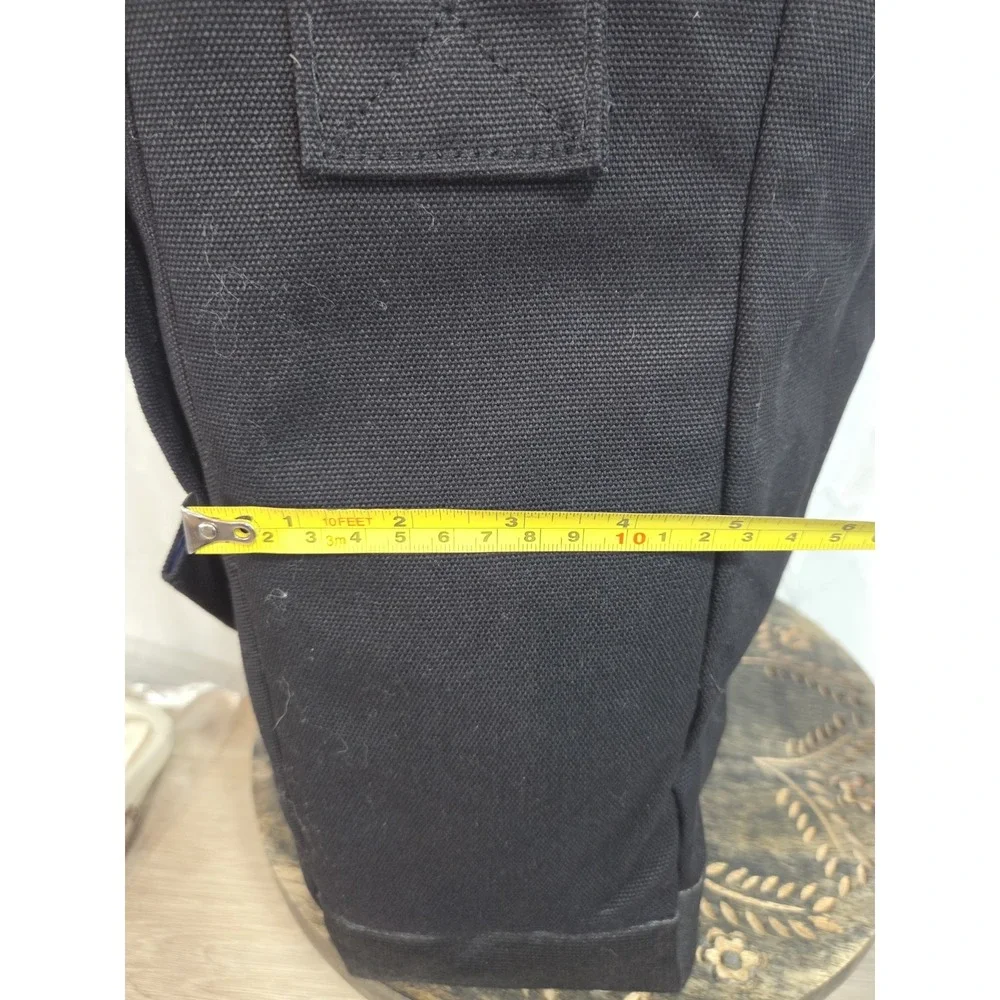 Dyson Tool Storage Back Black with Blue Lining Side pockets Shoulder Strap